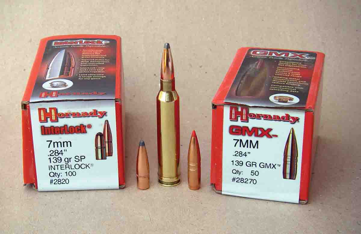 Hornady offers an extensive line of cup-and-core and monolithic 7mm bullets.